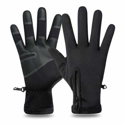 Winter Men Warm Gloves Touch Screen Waterproof Anti-slip Gloves